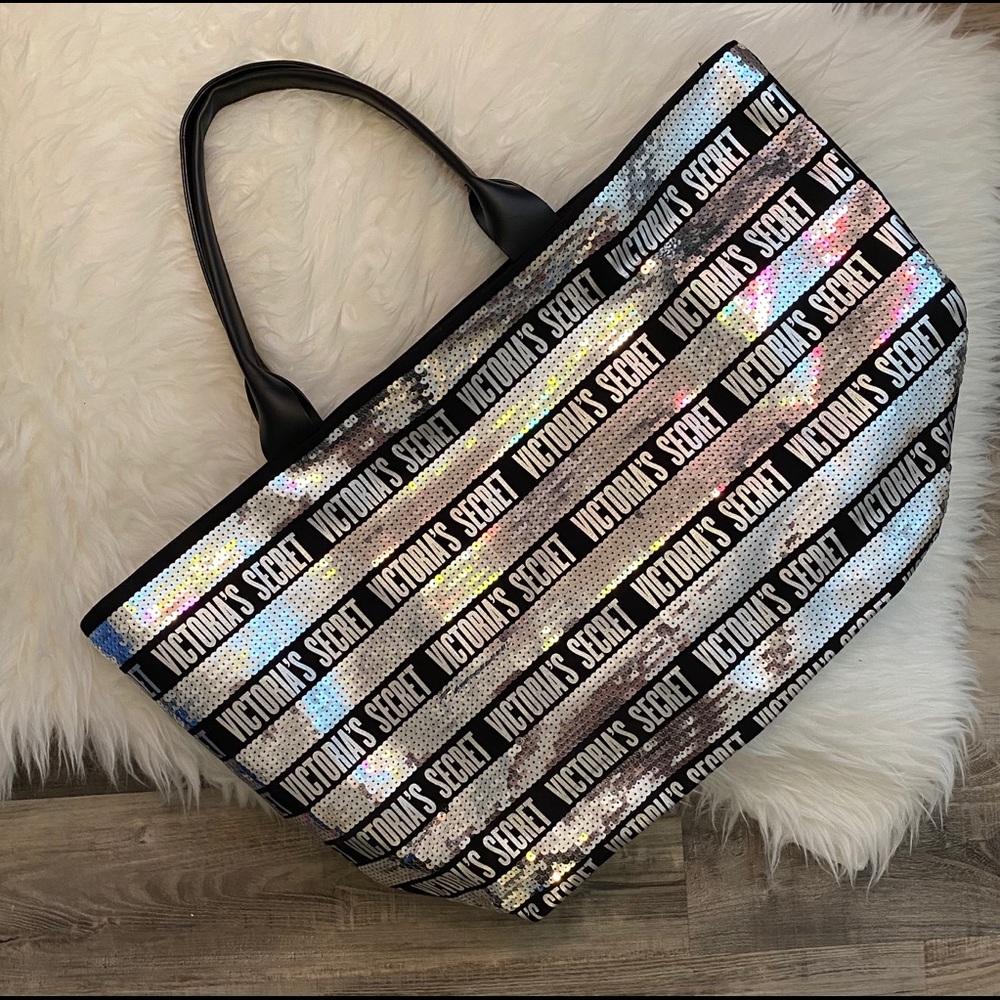 Victoria’s Secret Sequin Weekender/Travel Bag